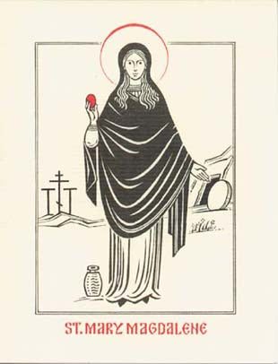359-0 -St. Mary Magdalene - Six bookmarks