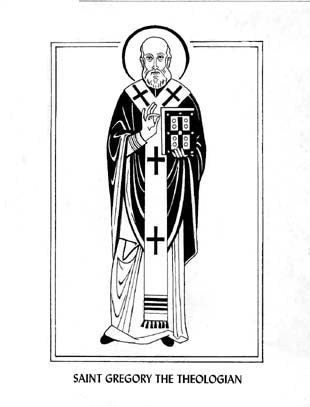 364-0 -St. Gregory the Theologian - Six bookmarks